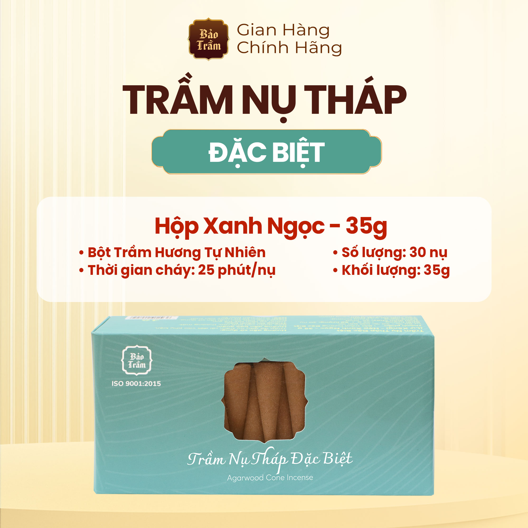 Combo Trầm hương "Đón Tết" gửi trọn an lành mở lối cát tường đầu xuân thương hiệu Bảo Trầm