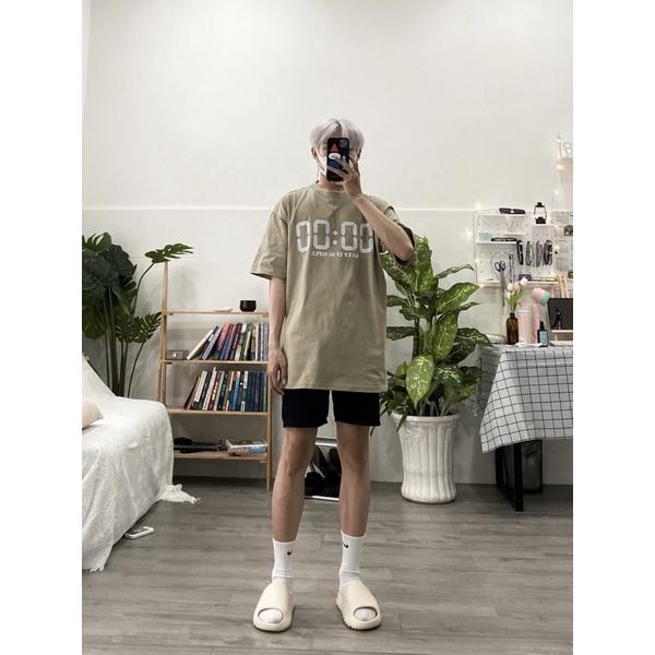 Áo thun nam áo thun 00:00 áo thun unisex