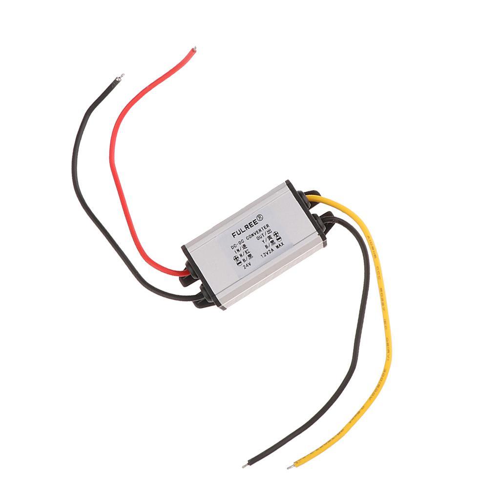 4-10pack DC to DC Converter Buck Module 12V 2A Output Voltage Regulator Power