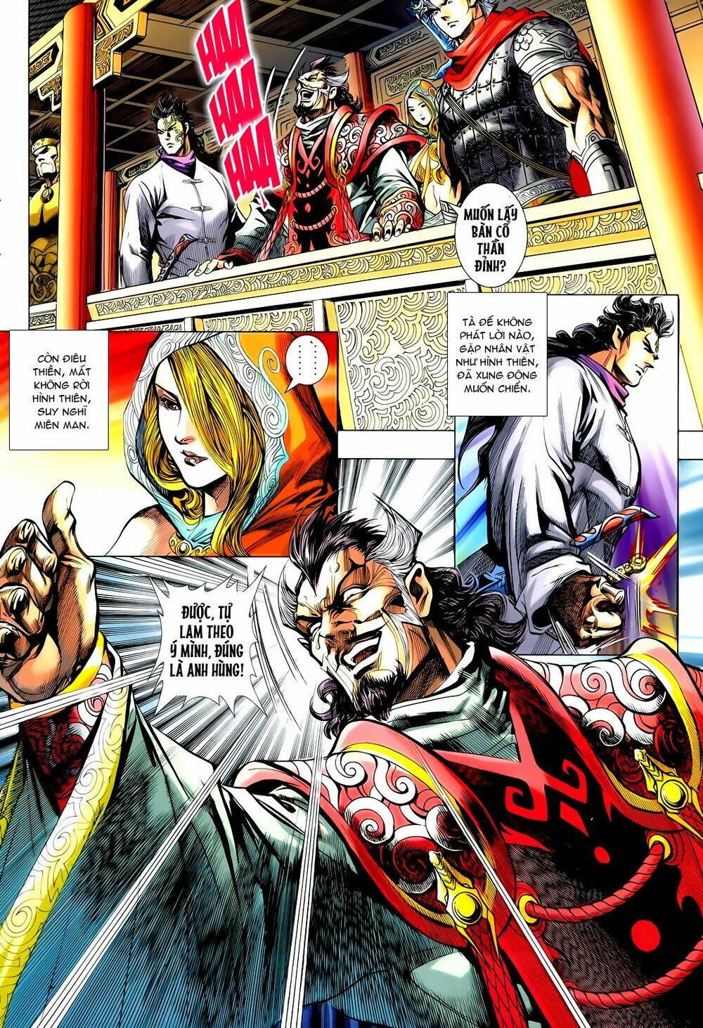thần binh vấn thiên chapter 5 18