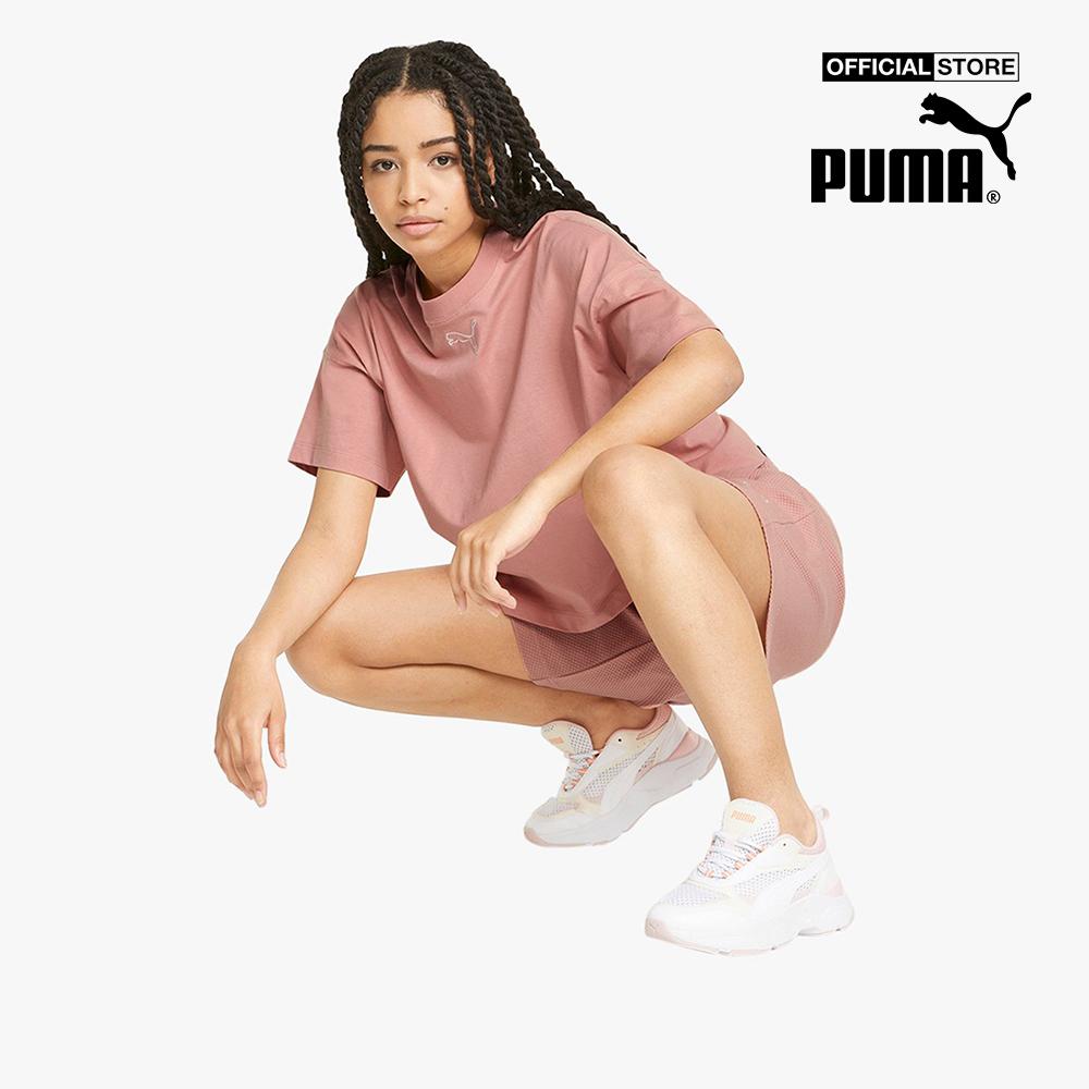 PUMA - Quần shorts thể thao nữ HER High Waist 847099