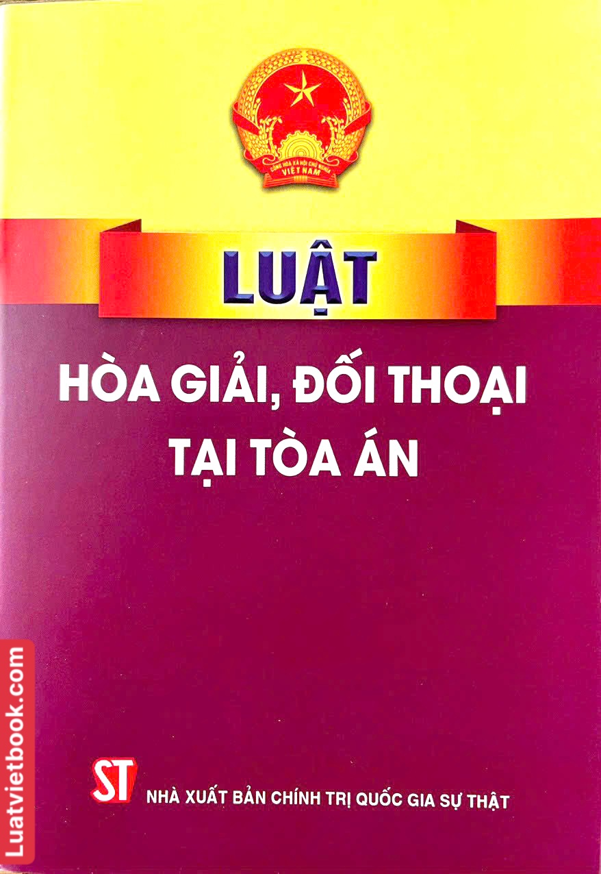 Luật Hoà Giải, Đối Thoại Tại Toà Án