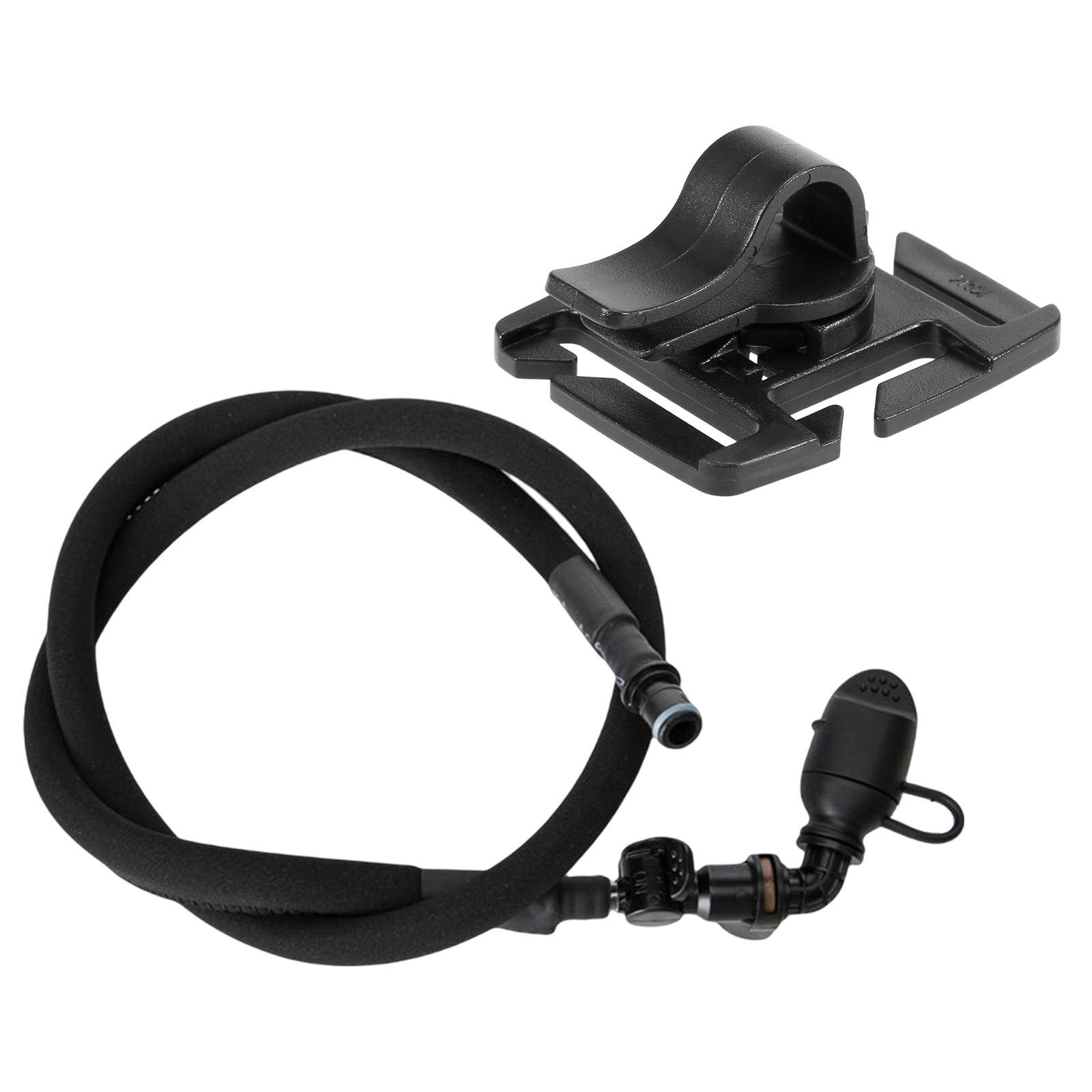 Durable Hydration Reservoir Drink Tube Water Tube Clip Drinking Snaps Buckle 37inch Hydration Pack Hose for Water Bag Hiking Water Reservoir