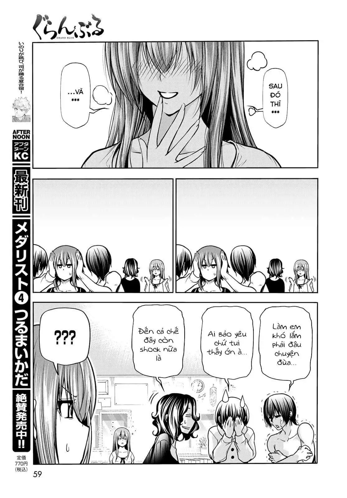 cô gái thích lặn - grand blue chapter 73 23