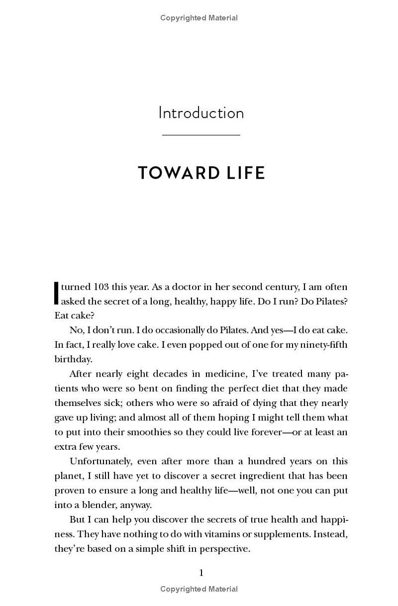 Sách ngoại văn: The Well-Lived Life - A 103-Year-Old Doctor's Six Secrets To Health And Happiness At Every Age