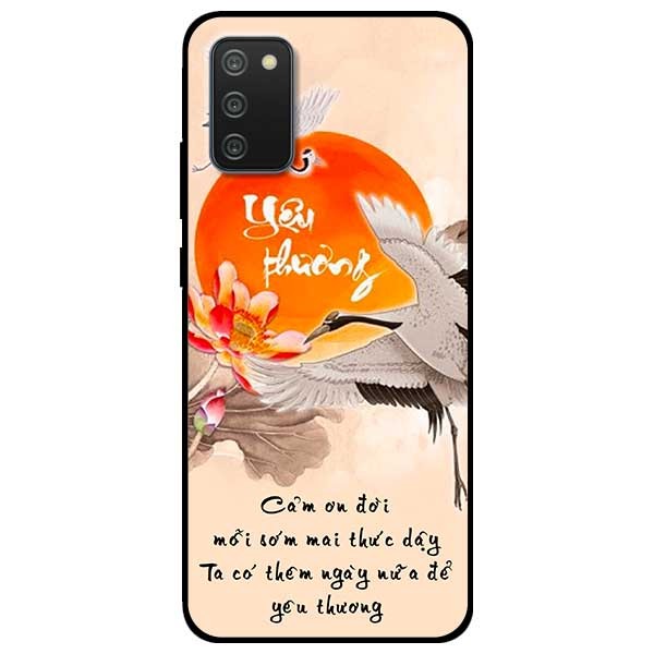 Ốp lưng dành cho Samsung Galaxy A02 - A02s - mẫu Yêu Thương