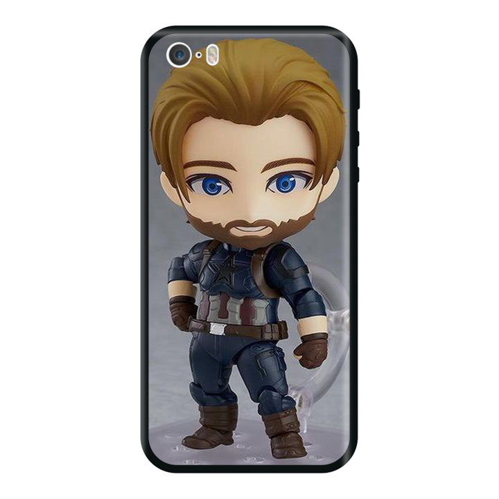 Ốp lưng điện thoại Iphone 5 /5S in hình Chibi Ifninity War - Cậu Bé Siêu Nhân Mẫu 13