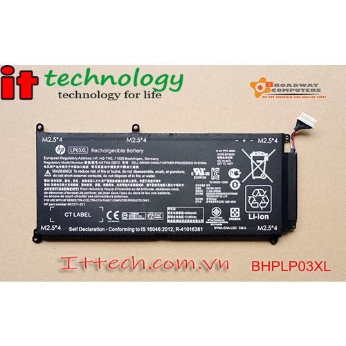 Pin dùng cho Laptop HP HSTNN-DB6X HSTNN-DB7C 804072-241 807211-121 807211-221 807211-241 807417-005 LP03XL