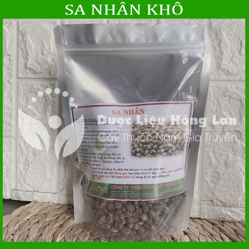 500g Sa Nhân hạt khô sạch loại 1