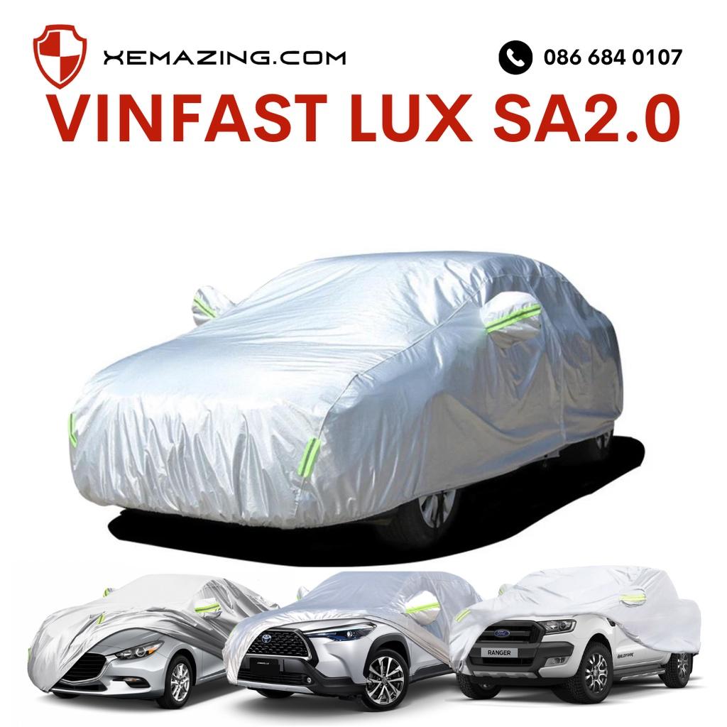 Bạt Phủ ô tô VINFAST LUX SA2.0 Nhãn hiệu XEMAZING