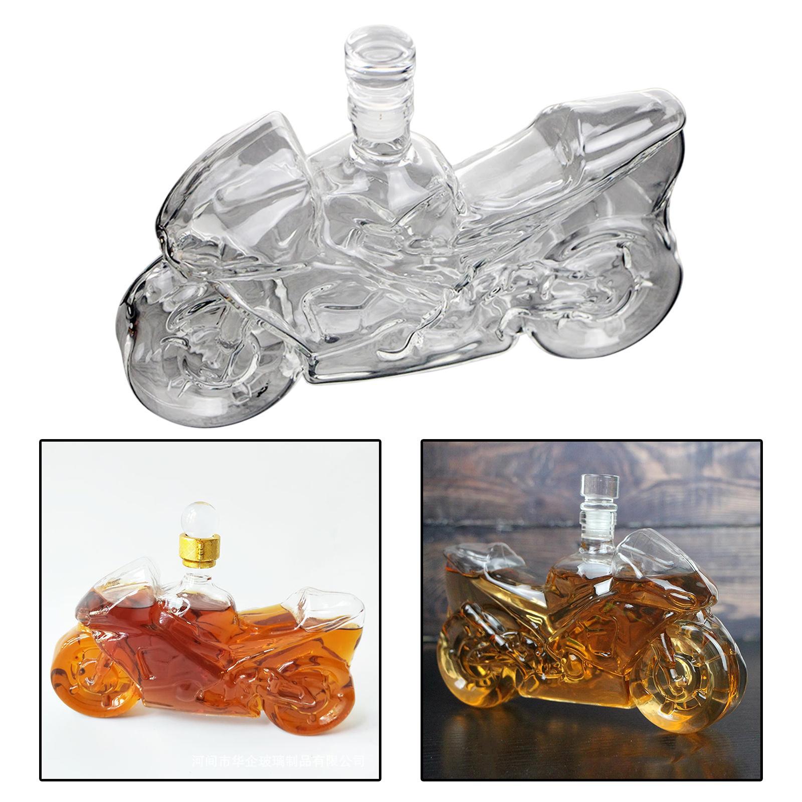 Liquor Decanters Unique High Borosilicate Glass Clear for Holiday Gifts