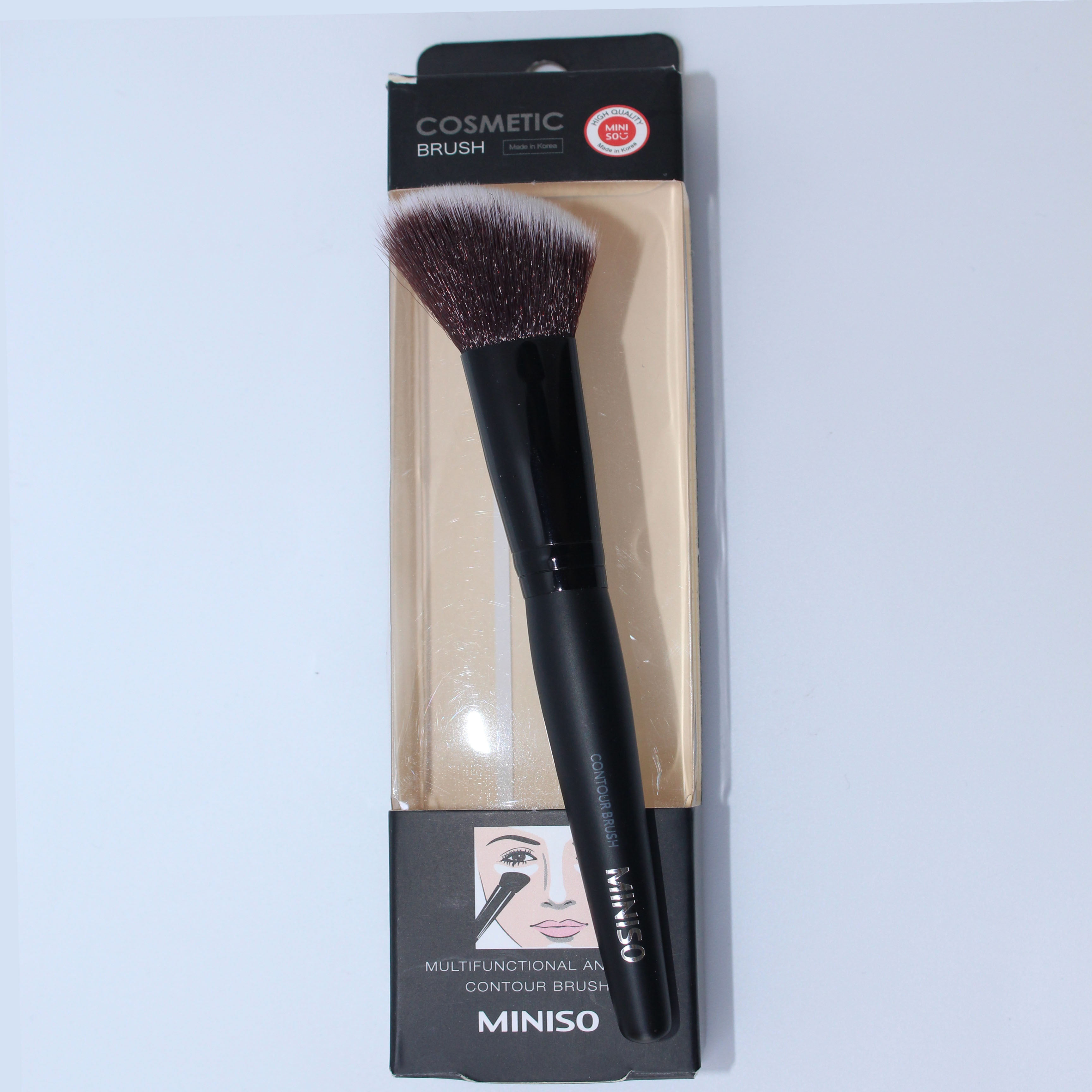 Cọ tạo khối chuyên nghiệp, cọ đánh highlight Nhật Bản MINISO MULTIFUNCTIONAL ANGLED CONTOUR BRUSH - MNS025