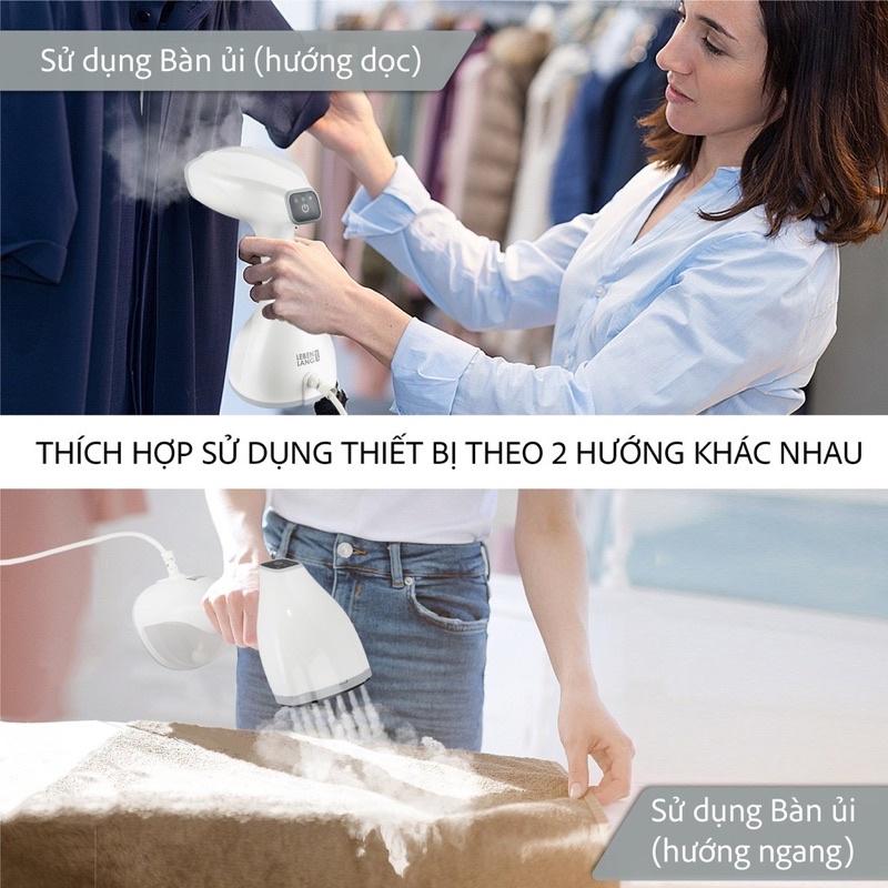 Bàn Ủi Hơi Nước Cầm Tay Lebenlang LBD528 Du Lịch, Công Suất 1500W - 300ML, Hàng Chính Hãng