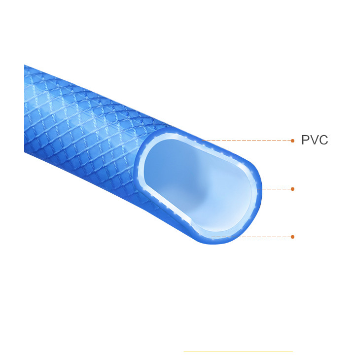 Bộ dây vòi xịt nước rửa xe, tưới cây đa năng, tăng áp 3 lần, loại 3m, 5m 206318E đầu đồng, đai, nối, d.vàng