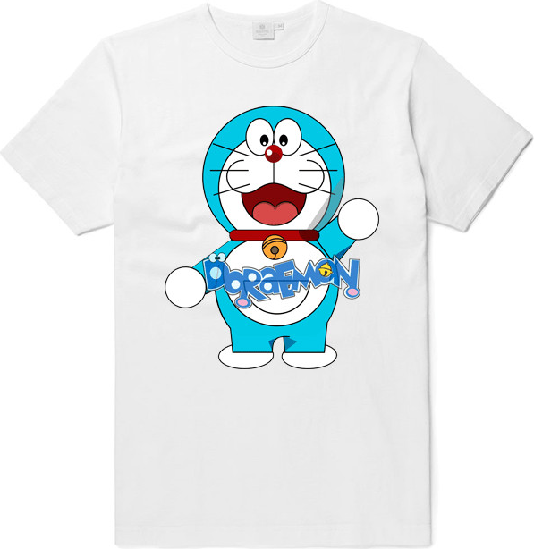 Áo gia đình Doraemon đẹp cotton dày dặn đủ size 5-110kg - DR007