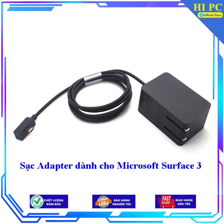 Sạc Adapter dành cho Microsoft Surface 3 - Kèm Dây nguồn - Hàng Nhập Khẩu