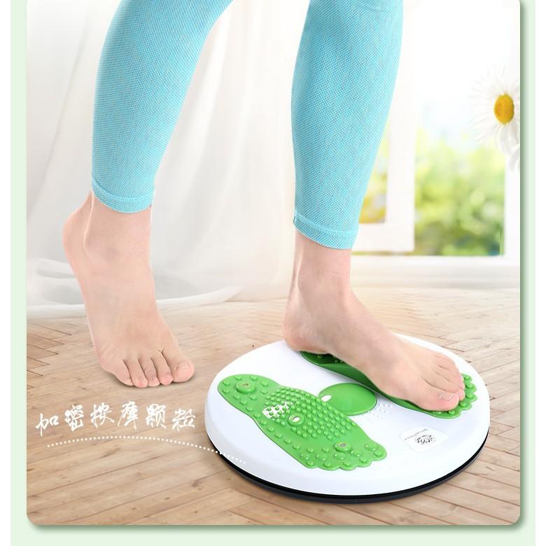 Bàn xoay eo massage bấm huyệt hình bàn chân