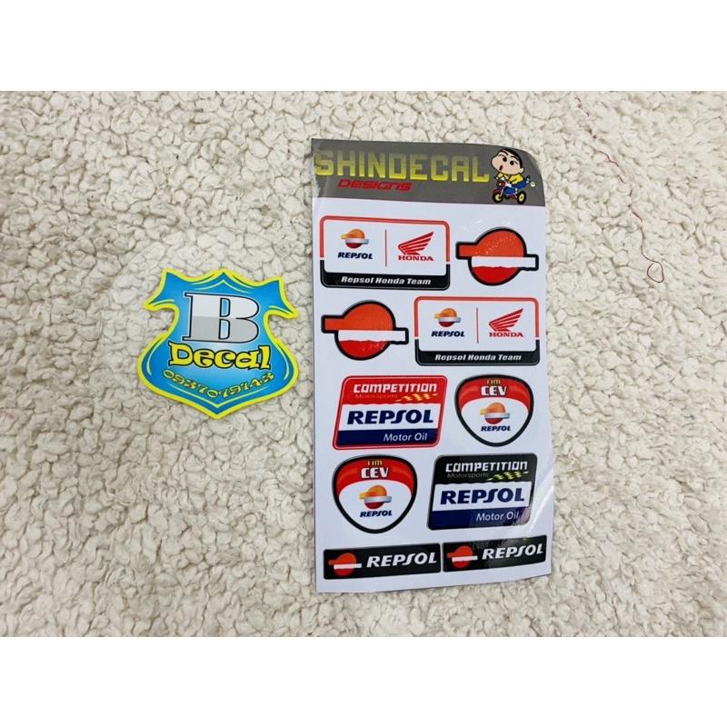 Tem logo sticker dành cho repsol honda