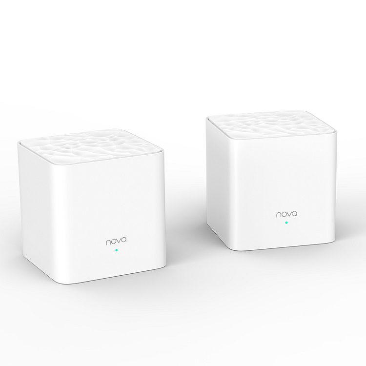 Bộ 2 Thiết Bị Router Wifi Tenda NOVA MW3 - Hàng Chính Hãng