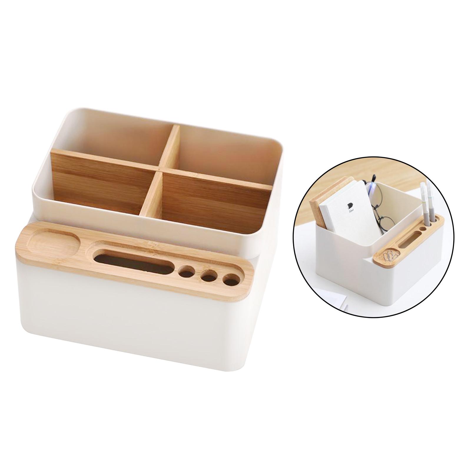 Pen Holder  Desk Supplies Organizer Desktop Storage Box
