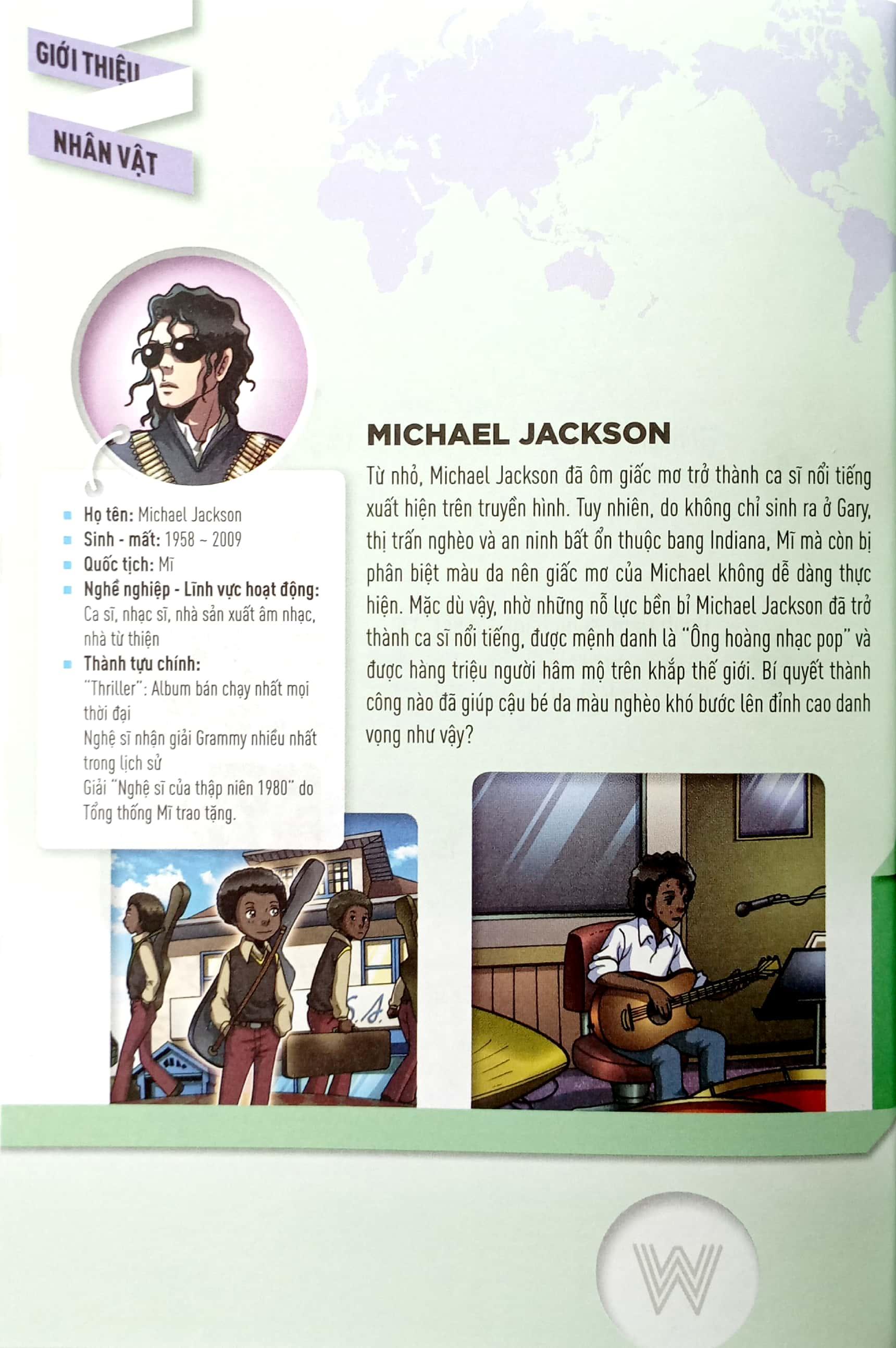 WHO? Chuyện Kể Về Danh Nhân Thế Giới: Michael Jackson (Tái Bản 2023)