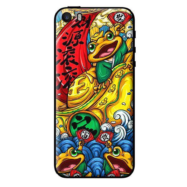 Ốp in cho iPhone 5s Cóc Vàng - Hàng chính hãng