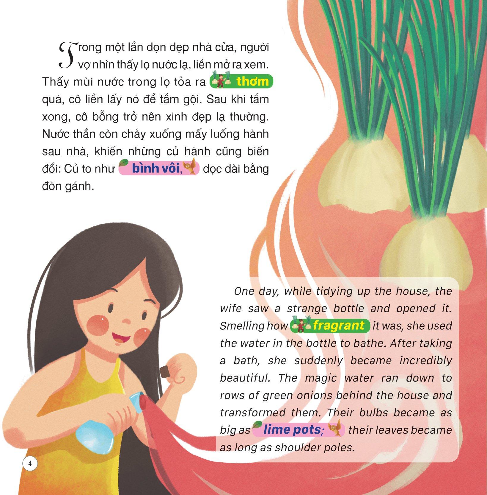 Truyện Cổ Tích Việt Nam (Song Ngữ Việt-Anh) - Ai Mua Hành Tôi
