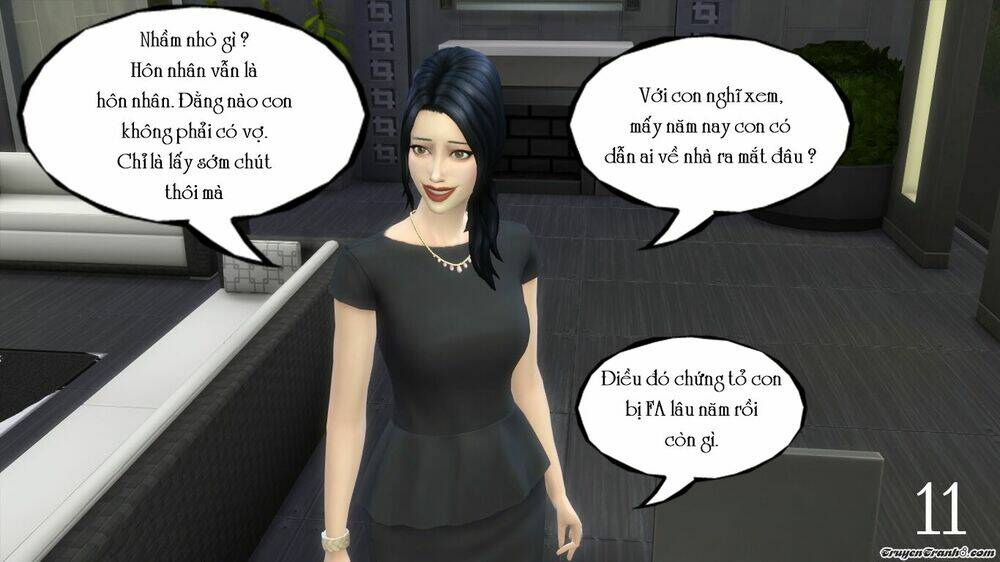 cô dâu giả mạo [truyện sims] chapter 2 11