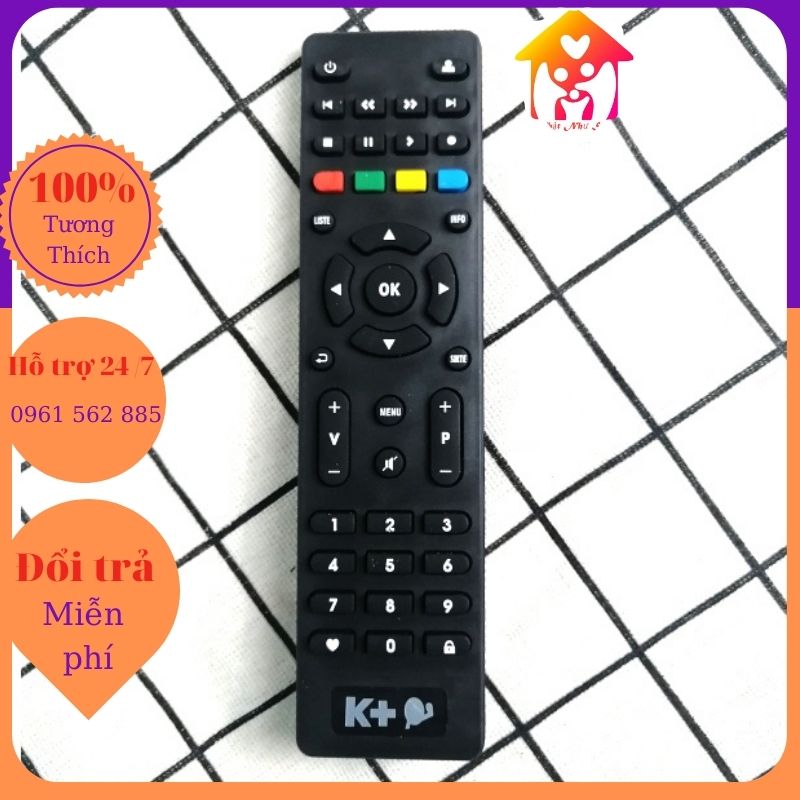 Điều Khiển Đầu Thu Truyền Hình K+Q-Remote Đầu Thu Truyền Hình K+Q