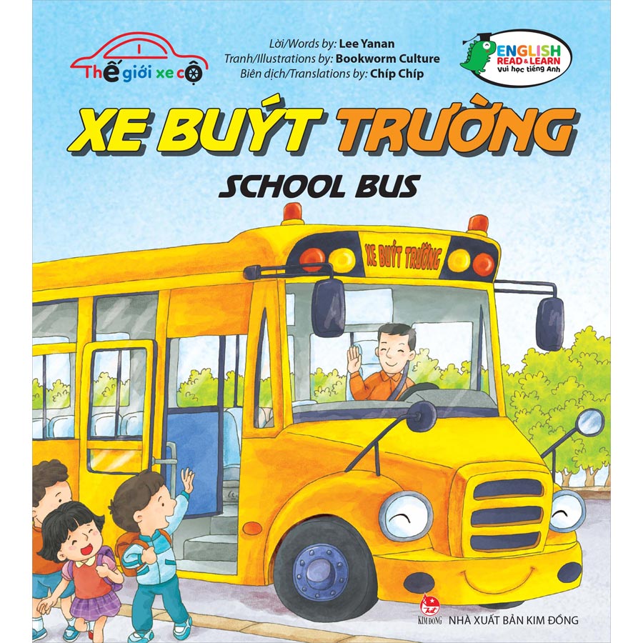 Thế Giới Xe Cộ: Xe Buýt Trường_School Bus