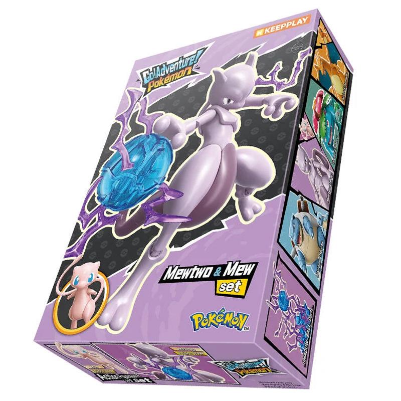 Đồ Chơi Lắp Ráp Go Adventure Pokémon - Mew &amp; Mewtwo - Keepplay K20249