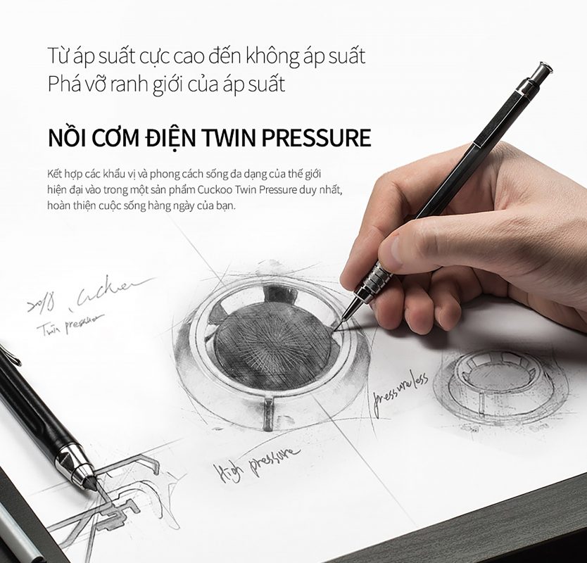 Nồi cơm điện tử áp suất kép cao tần Cuckoo 1.08L CRP-FHTR0609F - Áp suất kép, lòng nồi Xwall độc quyền, nhiều chức năng nấu ăn - Sản xuất tại Hàn Quốc - Hàng chính hãng