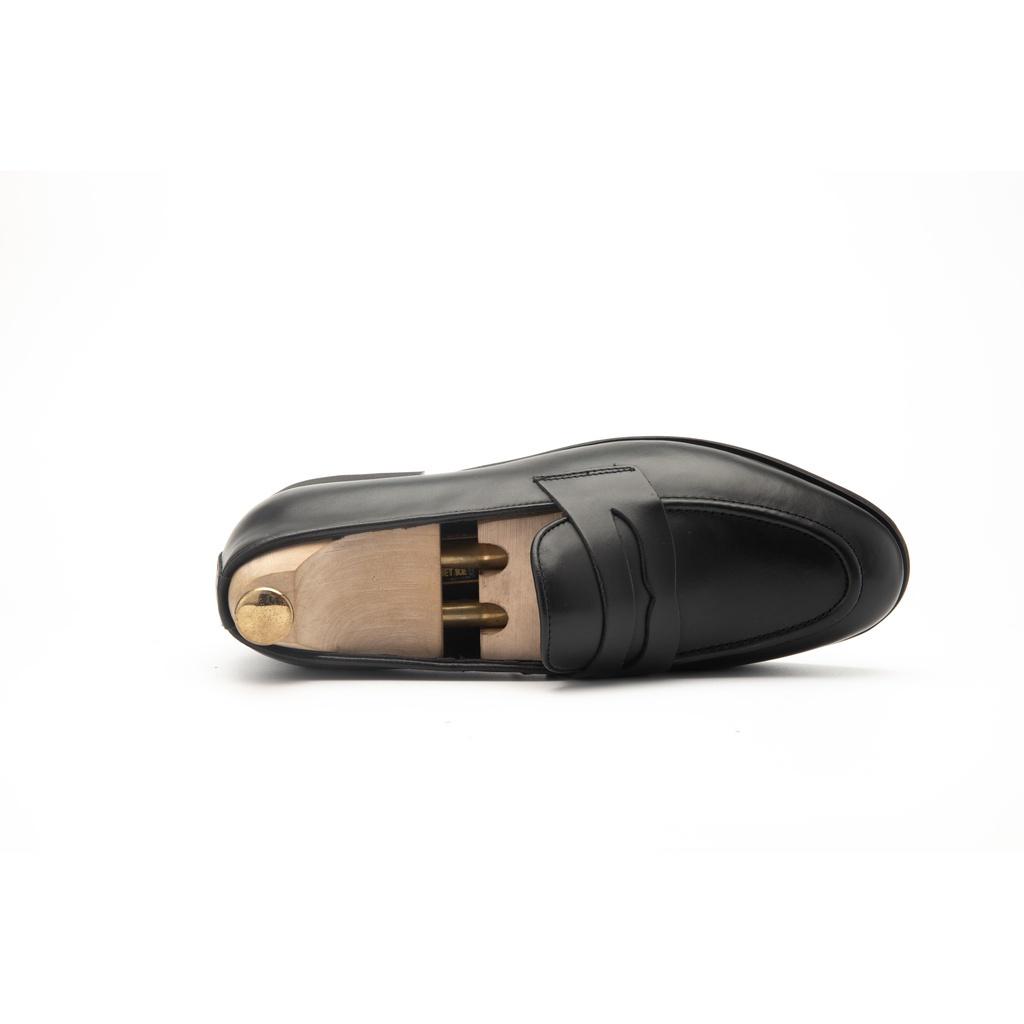 Giày Lười Nam Loafer XOĂN SHOP Da Pu Pu Size 38 Đến 42 Màu Đen - G065