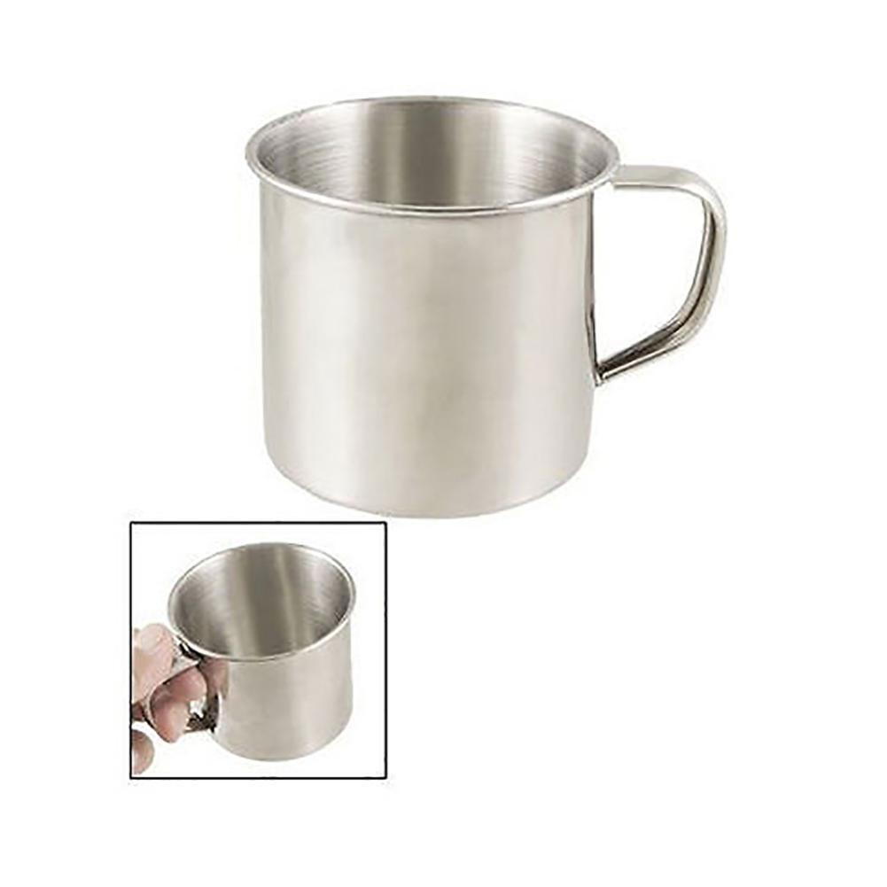 Cốc inox, ca inox 7cm dày dặn-Ca Inox siêu bền tiện lợi cho dã ngoại- Ca uống nước inox siêu bền