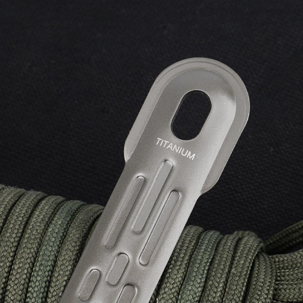 Dụng cụ ăn kim loại titanium nhẹ dễ mang theo đi cắm trại, picnic, đi bộ đường dài