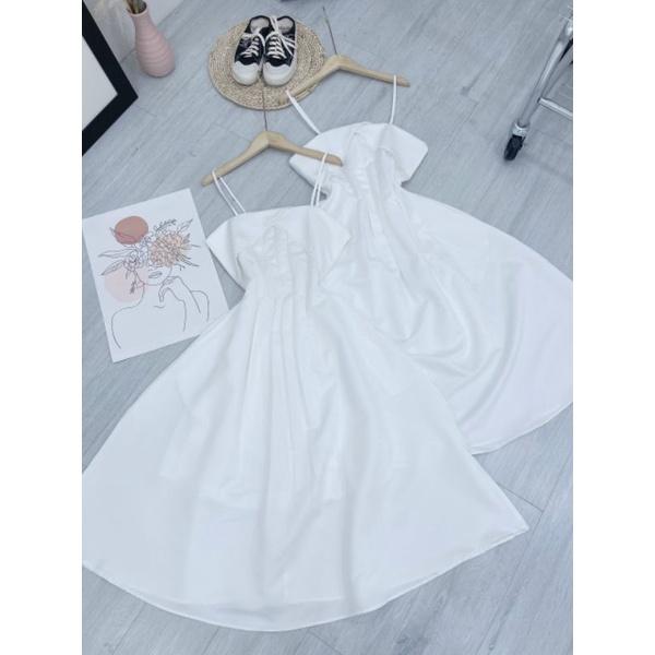 ĐẦM 2 DÂY VIỀN REN DỰ TIỆC