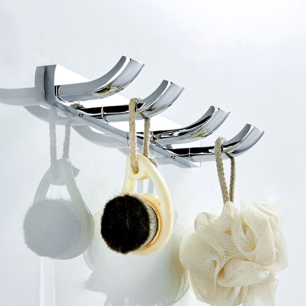 Solid Brass Robe Hook Bathroom Towel Hook Entrance Wall Hook for Coat
