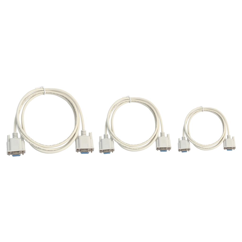 1Piece PVC DB9 Female To Female Extension Adapter Cable RS232 Serial Cable