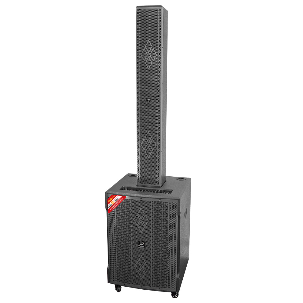 Dàn loa karaoke tích hợp 3 bộ khuếch đại công suất 1500W class AB riêng biệt SUB 800W, MF 600W và HI 100W, DALTON LA8 trang bị 2 micro không dây sóng UHF - Hàng chính hãng [ BẢO HÀNH 12 THÁNG ]