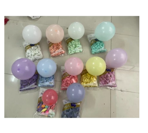 ( 100 quả ) Bong bóng pastel macaron 10&quot; siêu rẻ - quả trang trí sinh nhật siêu đẹp