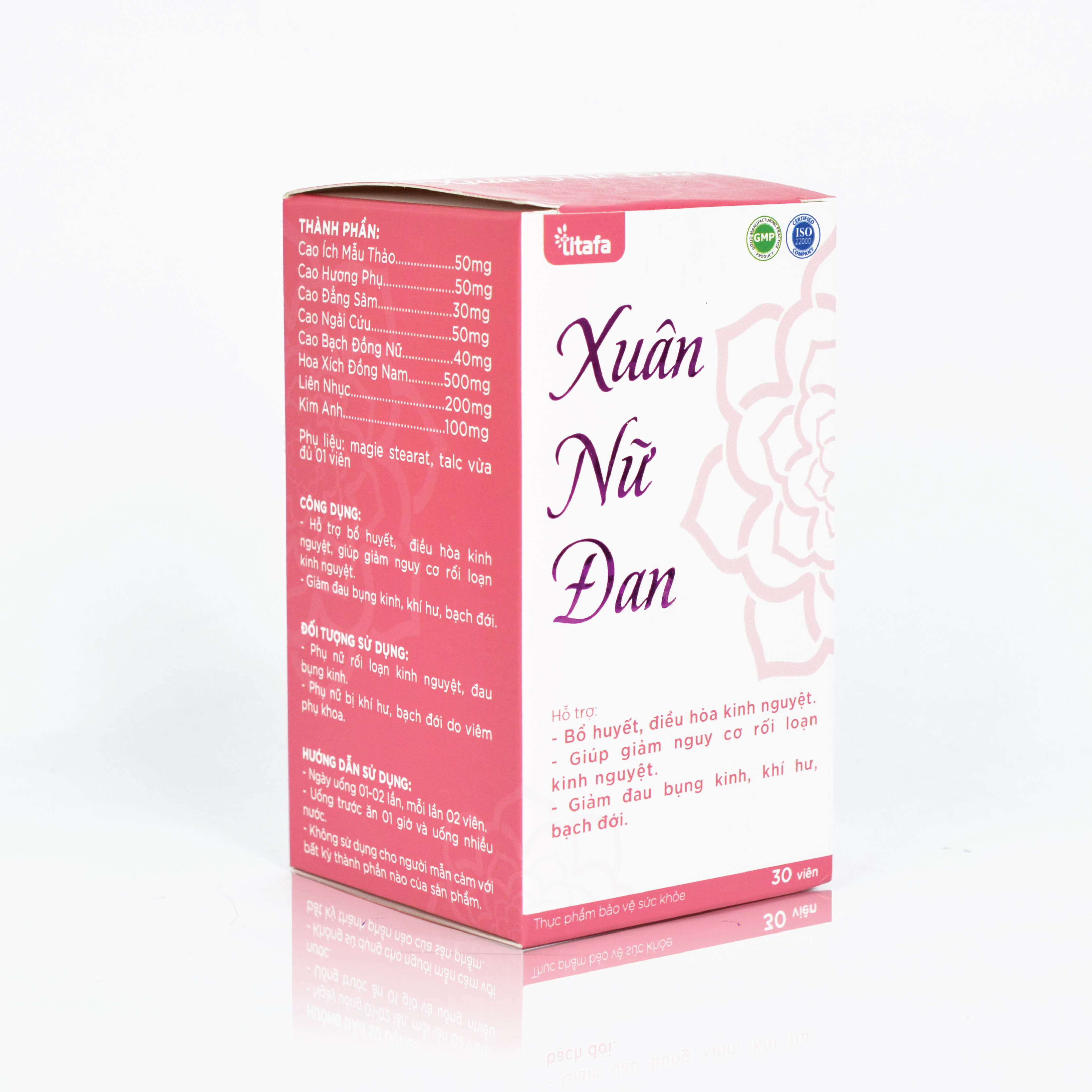 Viên điều hòa kinh nguyệt XUÂN NỮ ĐAN - Giúp bổ huyết, điều hòa kinh nguyệt, giảm đau bụng kinh, khí hư
