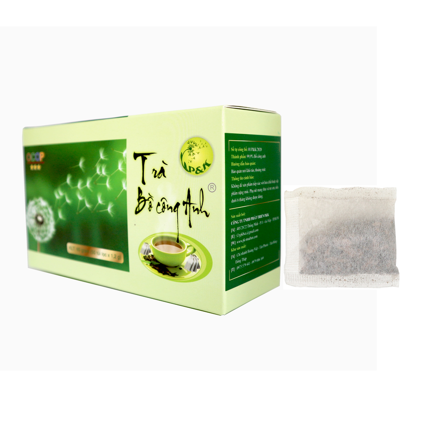 Trà Bồ Công Anh P&K - mát gan, giải độc, ngừa ung thư