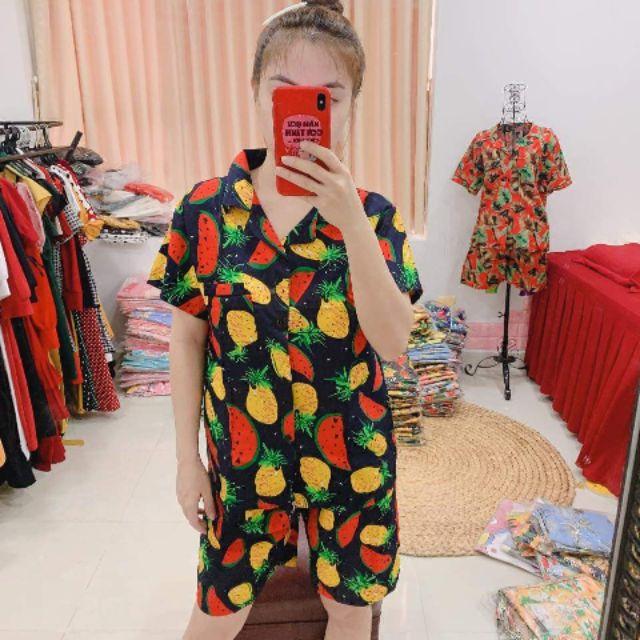 SET BỘ DƯA DỨA THÁI NỀN ĐEN