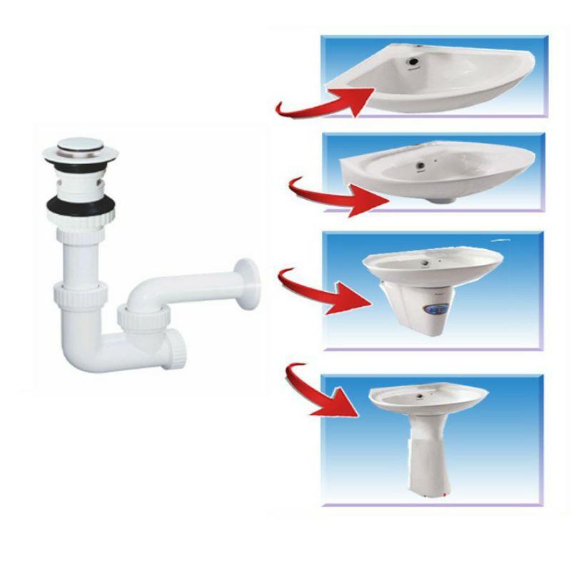 BỘ XẢ LAVABO NHỰA HÙNG ANH (C.H.A