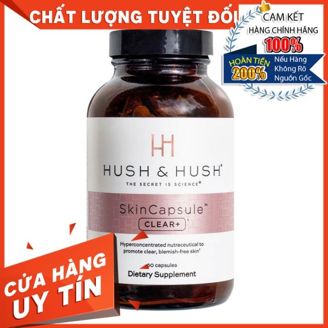 Viên Uống Giảm Mụn Image Skincare Hush & Hush SkinCapsule Clear+ 60viên