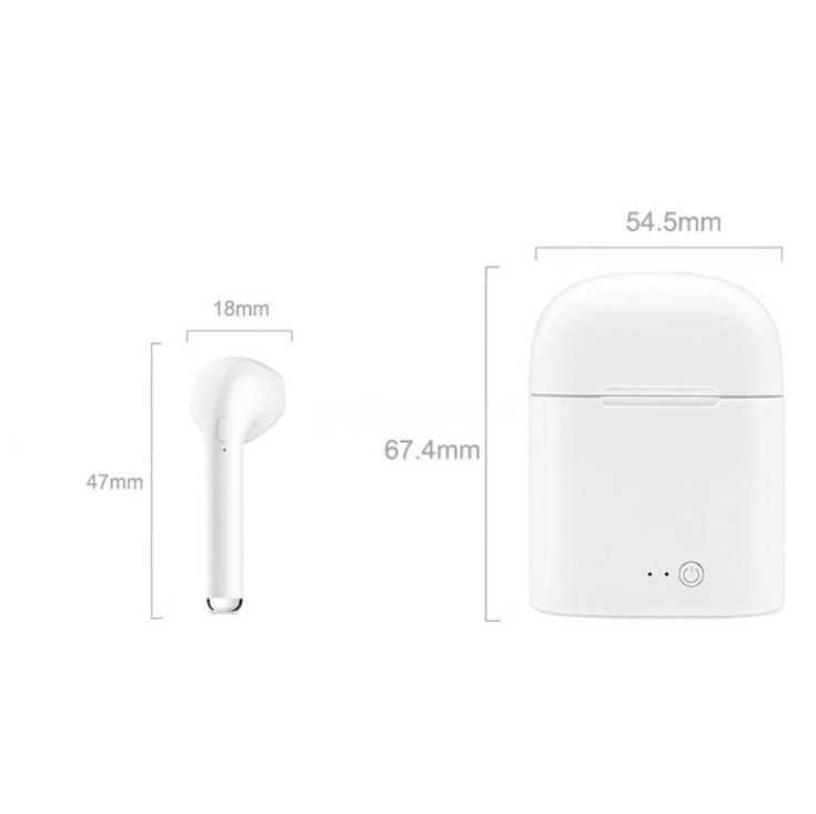 Tai nghe Bluetooth có cốc sạc TWS - i7.S