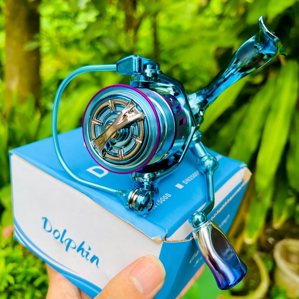 [Hàng cao cấp] Máy Lure cao cấp Dolphin DN1500s - 2500s - 3000s - Máy câu cá chuyên câu lure và câu UL