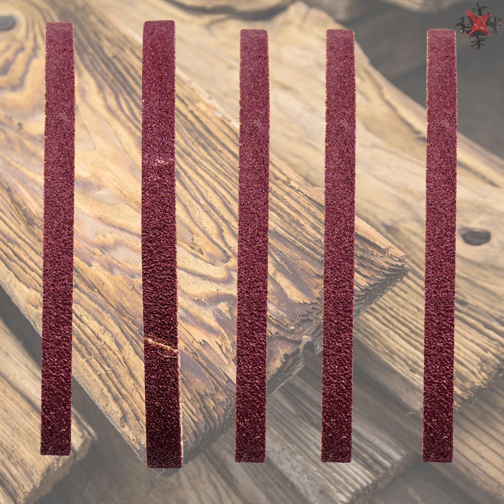 Set 10 Dây Đai Chà Nhám 60-1000 Grit Thay Thế Cho Máy Mài