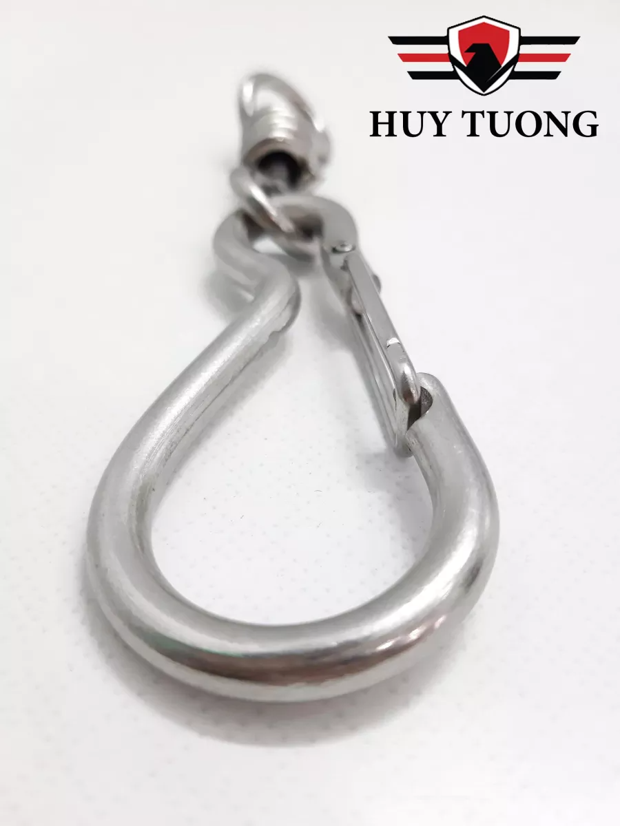 Móc khóa, móc cài treo chìa khóa 4 size Inox 304 Cao Cấp - Huy Tưởng