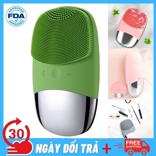 Máy rửa mặt Kết hợp điện di KHÁNG NƯỚC IPX7 100% Silicone cao cấp